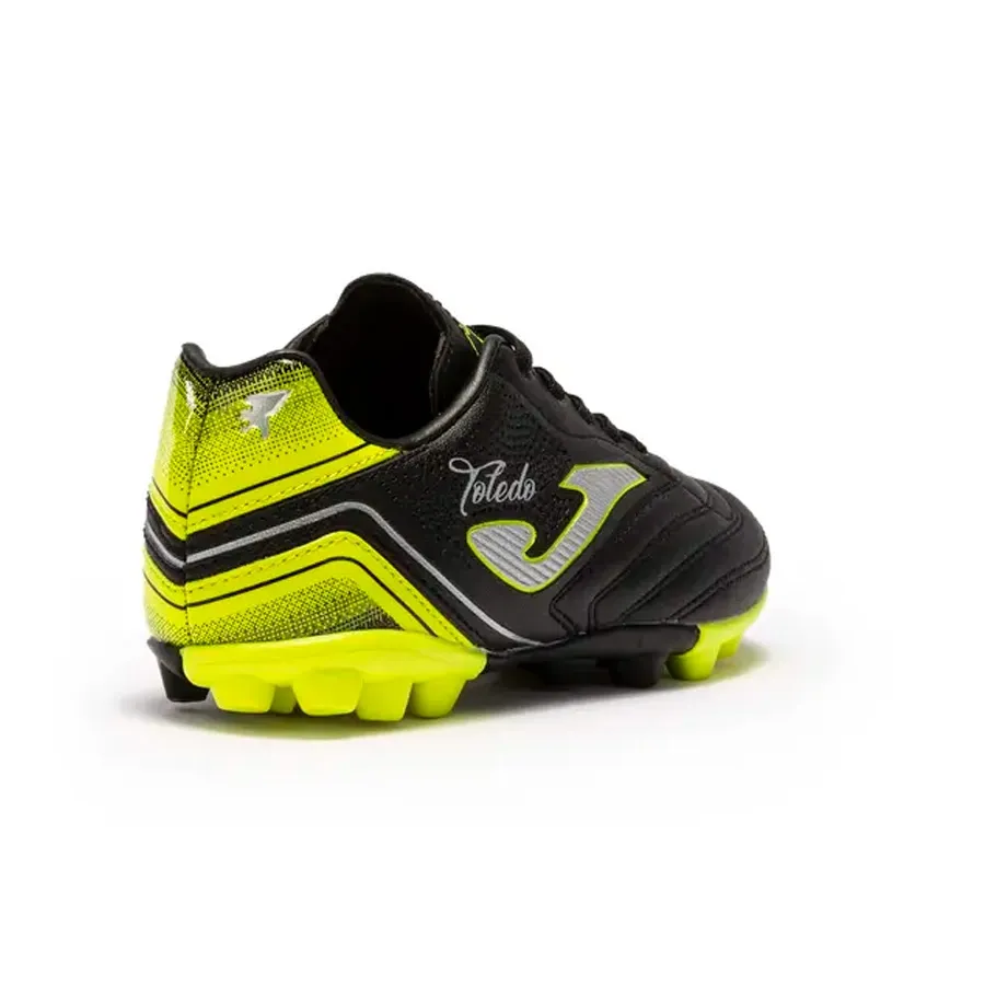 Imagen 2 de 4 de Botines Joma Toledo Campo Jr V4-NEGRO