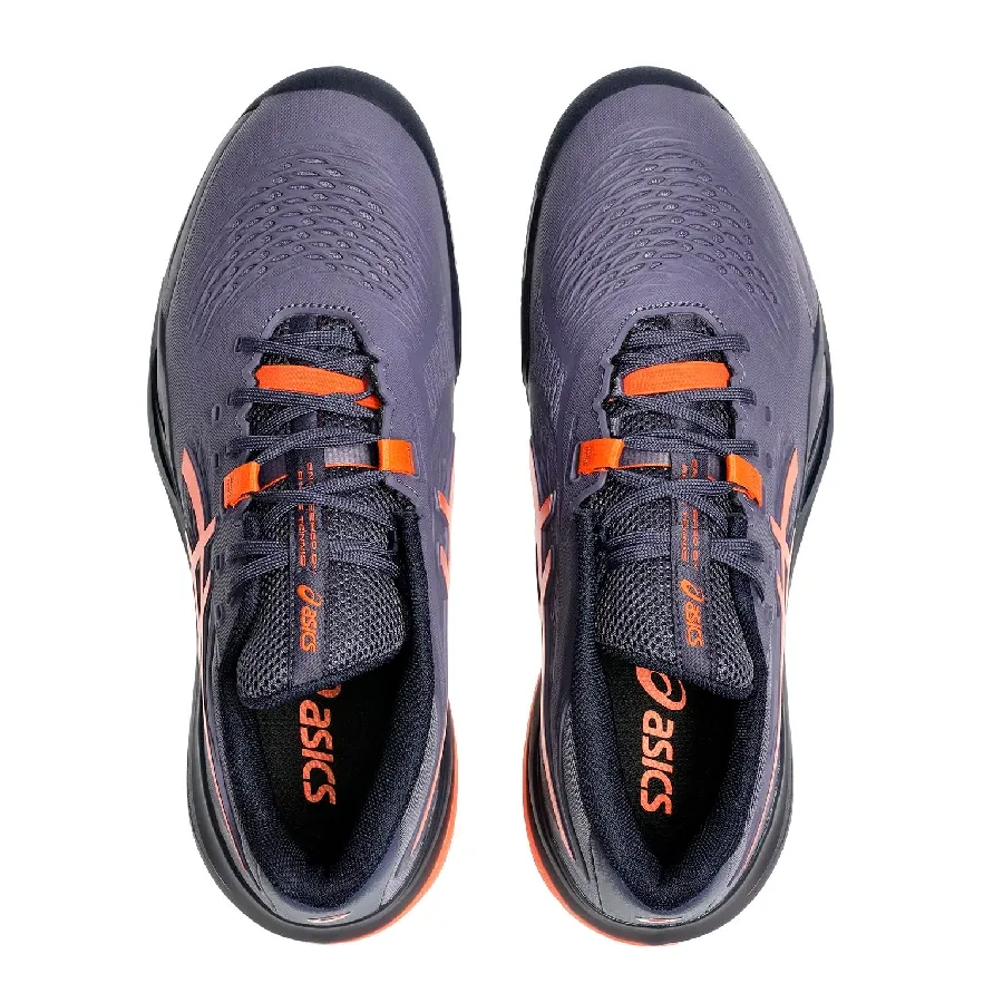 Imagen 5 de 6 de Zapatillas Asics Gel-Resolution X Clay-GRAFITO/NARANJA FLUOR