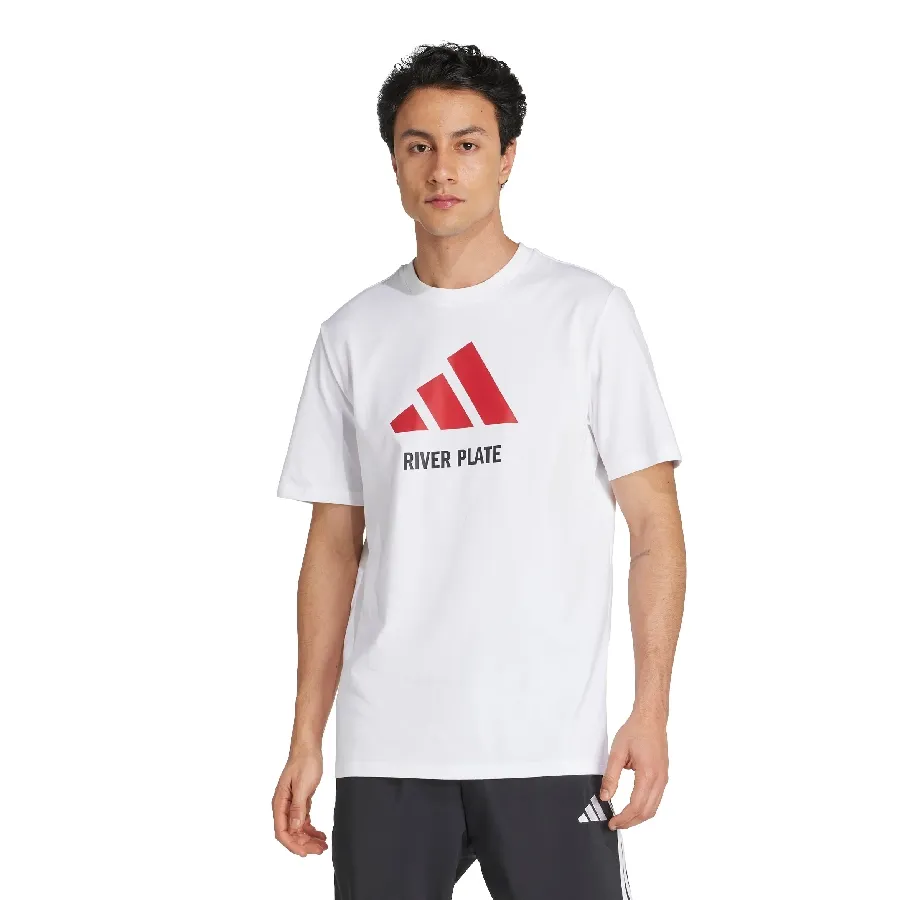 Imagen 0 de 5 de Remera adidas de temporada de River Plate-BLANCO/ROJO