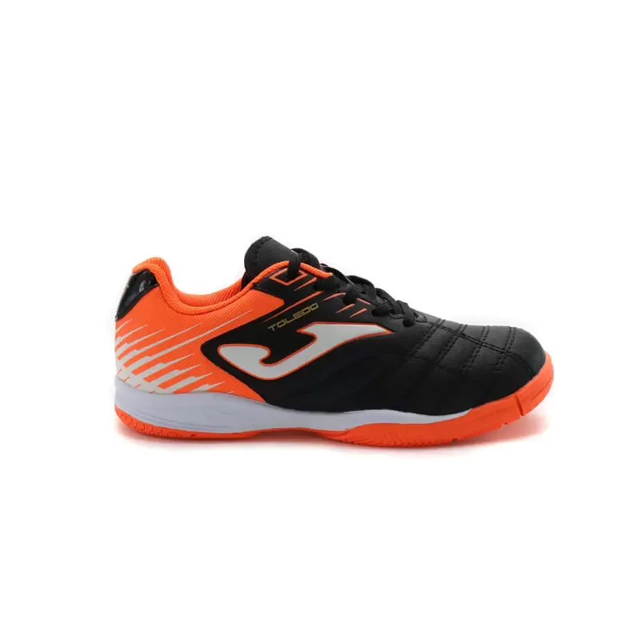 Imagen 0 de 5 de Botines Joma Toledo Jr Id V2-NEGRO/NARANJAFLUOR/BLANCO