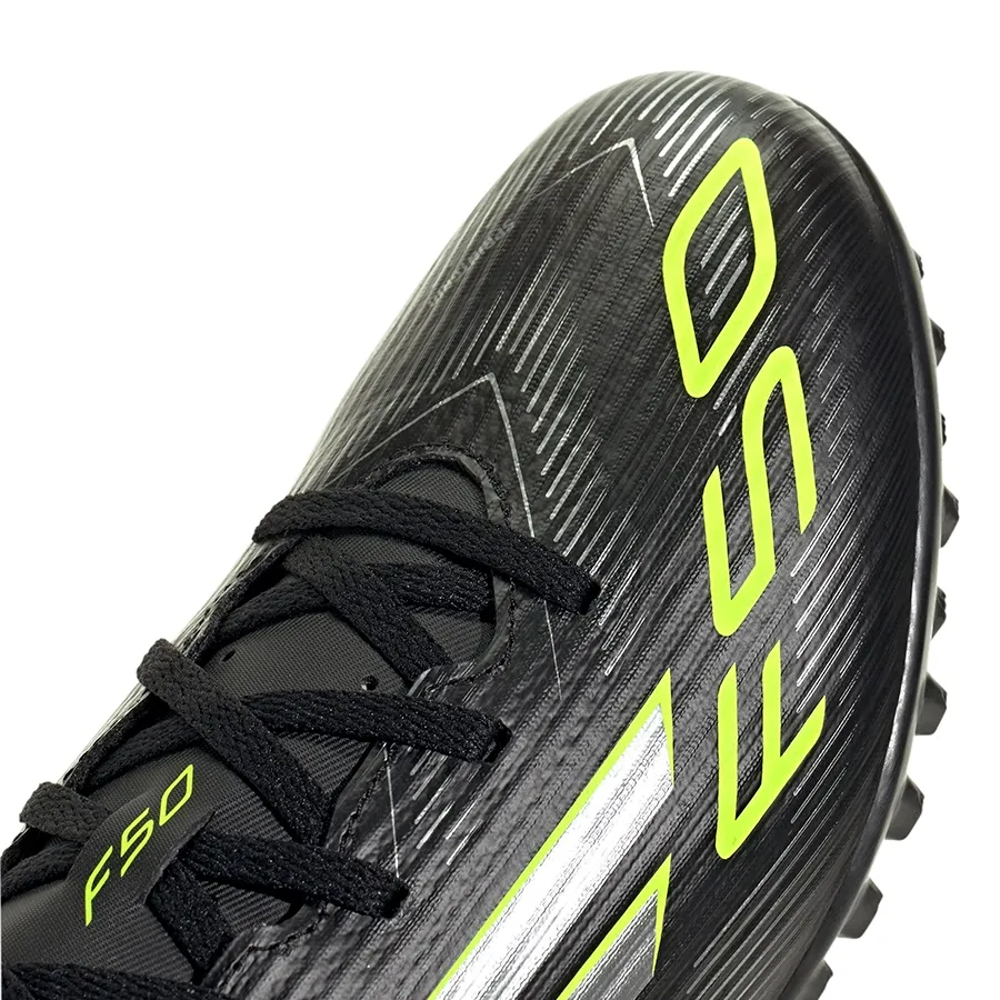 Imagen 5 de 7 de Botines adidas F50 Club Tf-NEGRO/PLATA/VERDE FLUOR