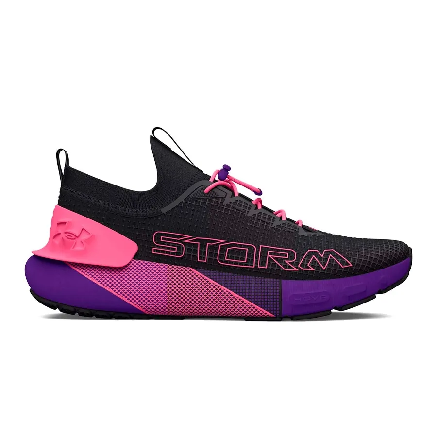 Imagen 0 de 5 de Zapatillas Under Armour Hovr Phantom 3 SE Storm-NEGRO/MORADO/ROSA