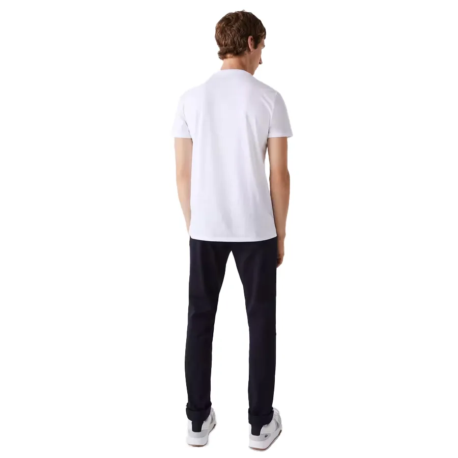 Imagen 5 de 6 de Remera Lacoste Cols Roules-BLANCO