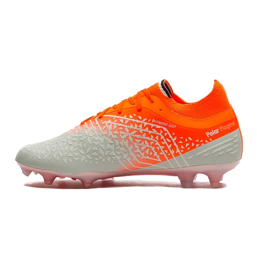 Imagen 2 de 7 de Botines Umbro Adamant Pro Polar Magma-BLANCO/NARANJA FLUOR/PLATA