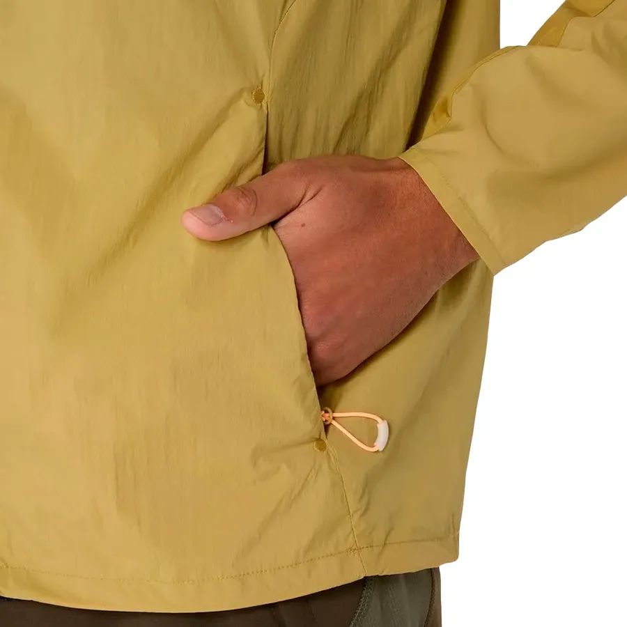 Imagen 6 de 9 de Campera Asics Road Packable-MOSTAZA