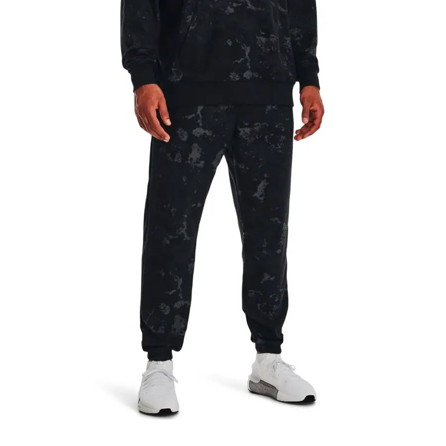 Imagen 2 de 5 de Pantalón Under Armour Journey Terry-NEGRO/CAMUFLADO