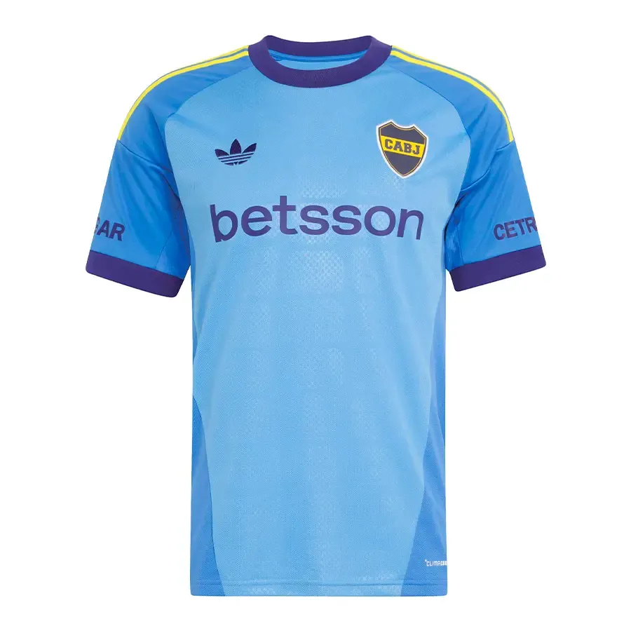 Imagen 2 de 6 de Camiseta adidas originals Alternativa De Arquero Boca Juniors 26/27-CELESTE/MARINO