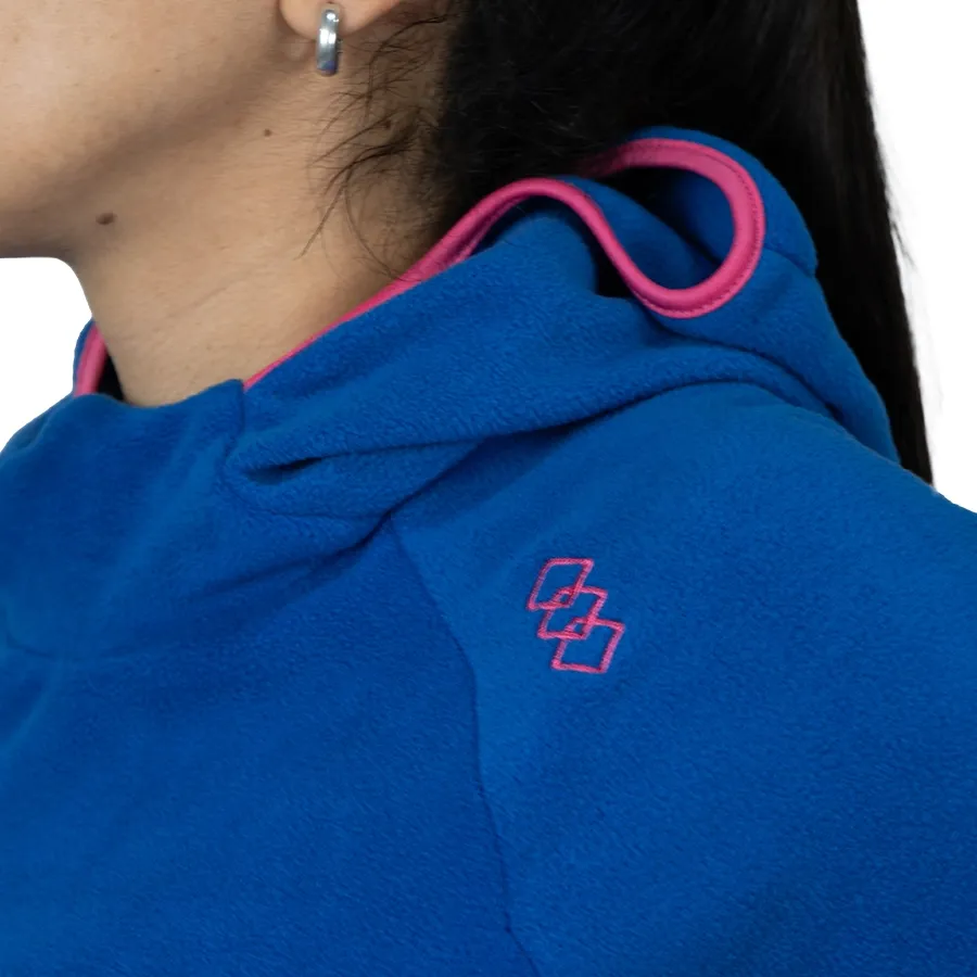 Imagen 3 de 4 de Buzo Kamp Micropolar C/Capucha W25-AZUL FRANCIA