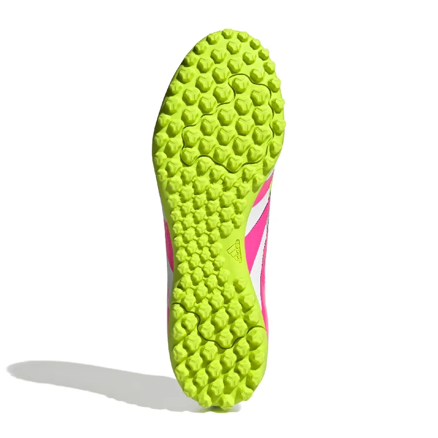 Imagen 4 de 7 de Botines Multitapón adidas Botines Predator Club Tf-BLANCO/ROSA FLUOR/AMARILLO FLUOR