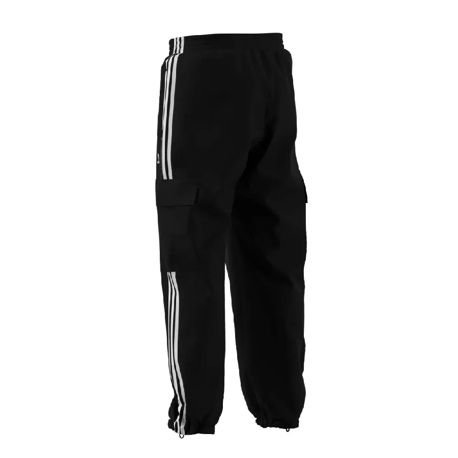 Imagen 2 de 4 de Pantalón adidas originals Adicolor Classics 3 Tiras Cargo-NEGRO
