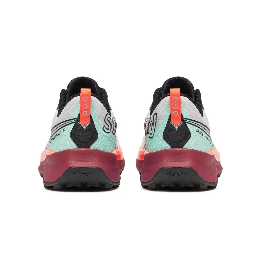 Imagen 4 de 5 de Zapatillas Saucony Peregrine 16-GRIS/VINO/NARANJA