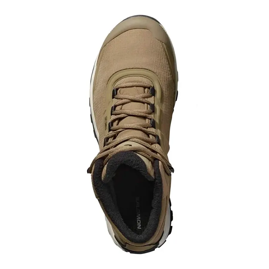 Imagen 3 de 6 de Zapatillas Salomon Shelter Waterproof-BEIGE/VERDE SECO