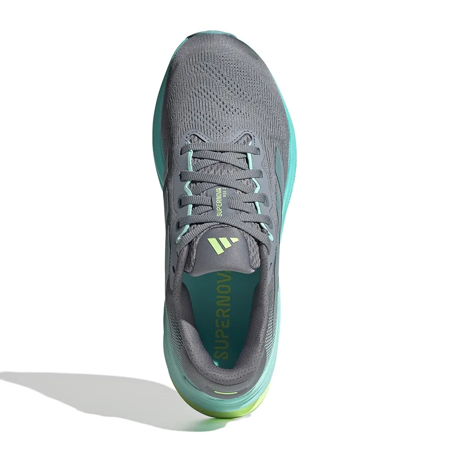 Imagen 3 de 6 de Zapatillas adidas Supernova Rise 2-GRIS/AQUA