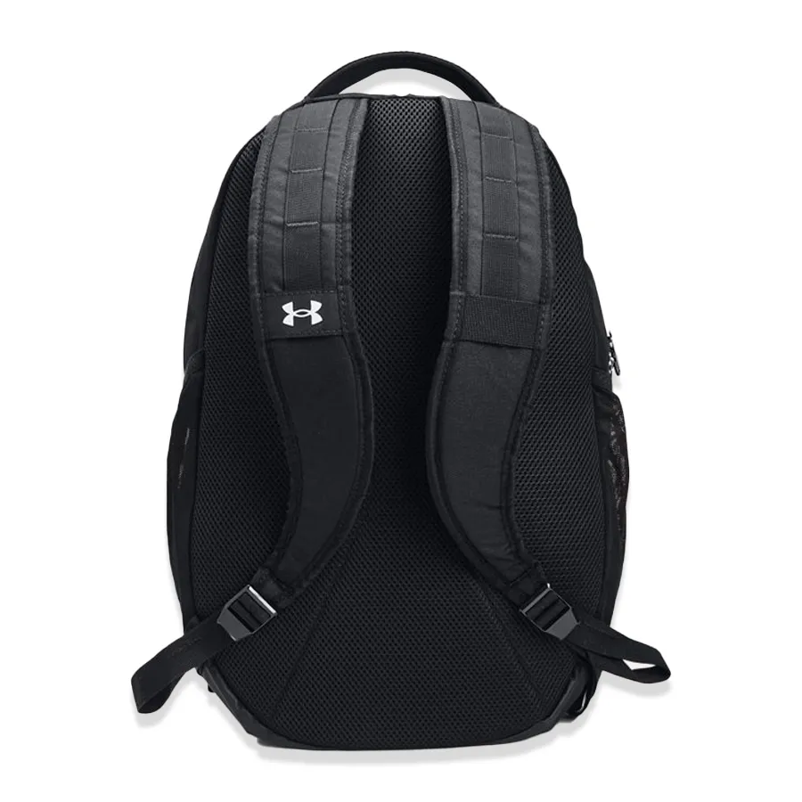 Imagen 0 de 6 de Mochila Under Armour Hustle 5.0-NEGRO/PLATA