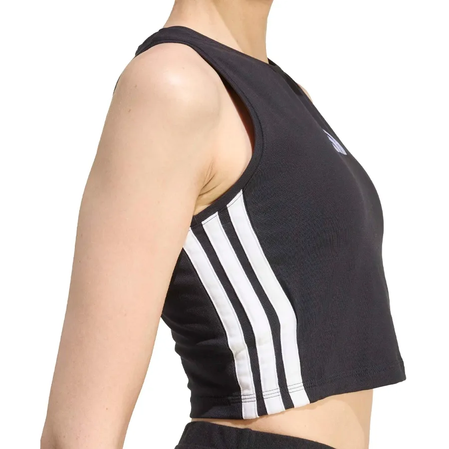 Imagen 4 de 5 de Musculosa adidas Essentials 3 Tiras-NEGRO