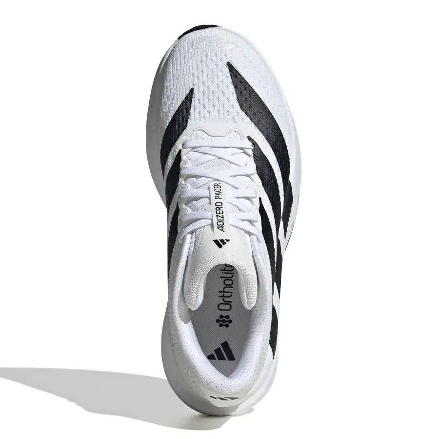 Imagen 3 de 7 de Zapatillas adidas Adizero Racer-BLANCO/NEGRO