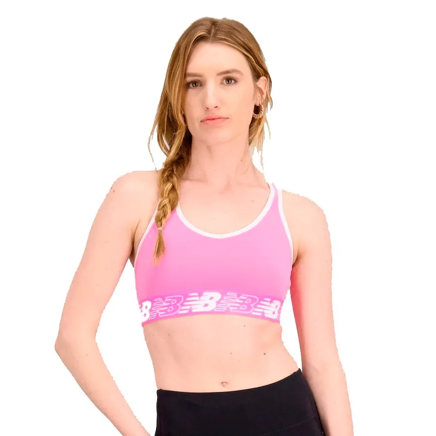 Imagen 0 de 4 de Top New Balance Pace Bra-ROSA