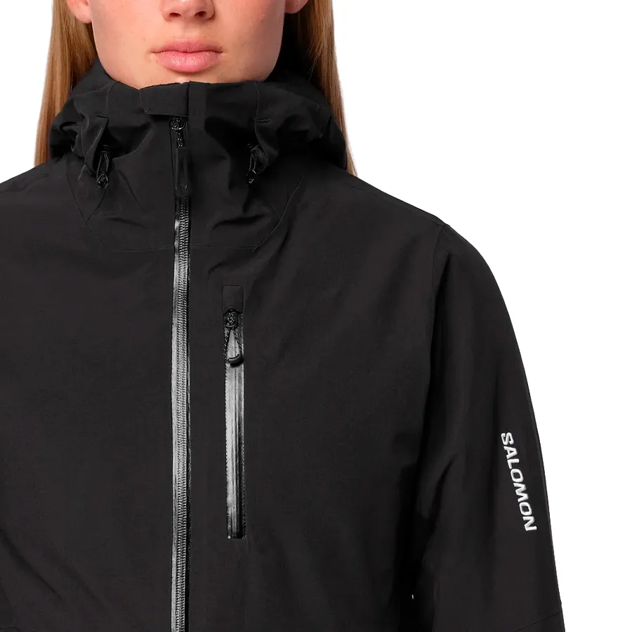 Imagen 4 de 5 de Campera Salomon Highland Jacket-NEGRO