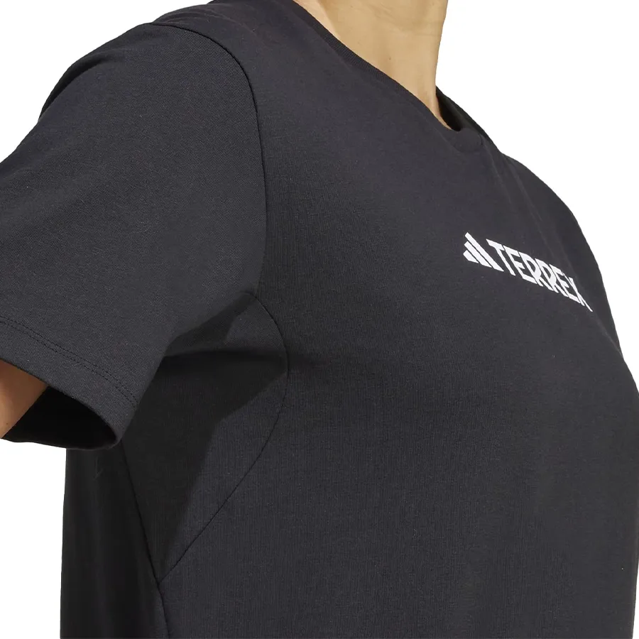 Imagen 3 de 5 de Remera adidas Terrex Classic Logo-NEGRO