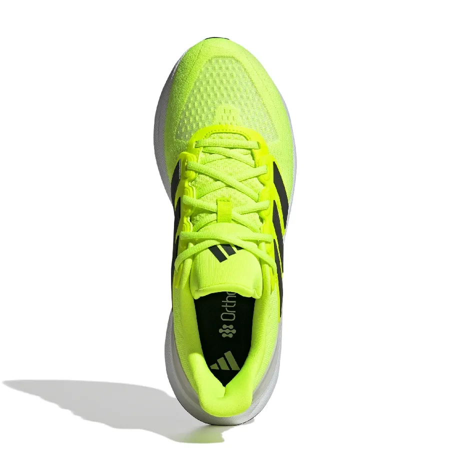 Imagen 3 de 7 de Zapatillas adidas Runfalcon 5-AMARILLO FLUOR/NEGRO