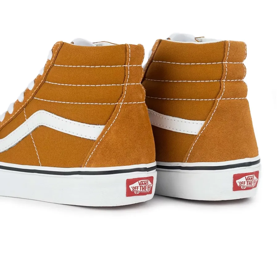 Imagen 3 de 5 de Zapatillas Vans U SK8 HI-MARRON/BLANCO