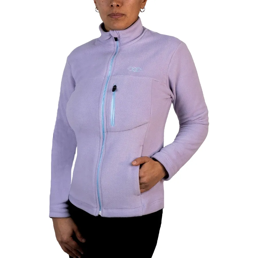 Imagen 2 de 5 de Campera Kamp Micropolar W25-LILA