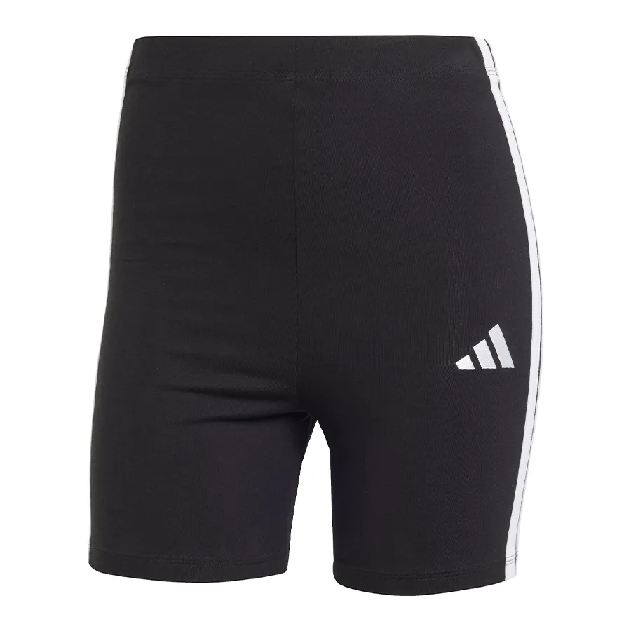 Imagen 2 de 5 de adidas Shorts  Essentials 3 Stripes-NEGRO/BLANCO