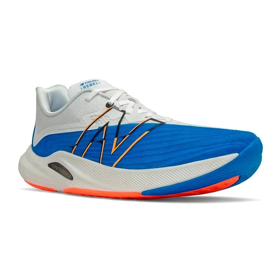 Imagen 0 de 5 de Zapatillas New Balance FuelCell Rebel V2-BLANCO/AZUL