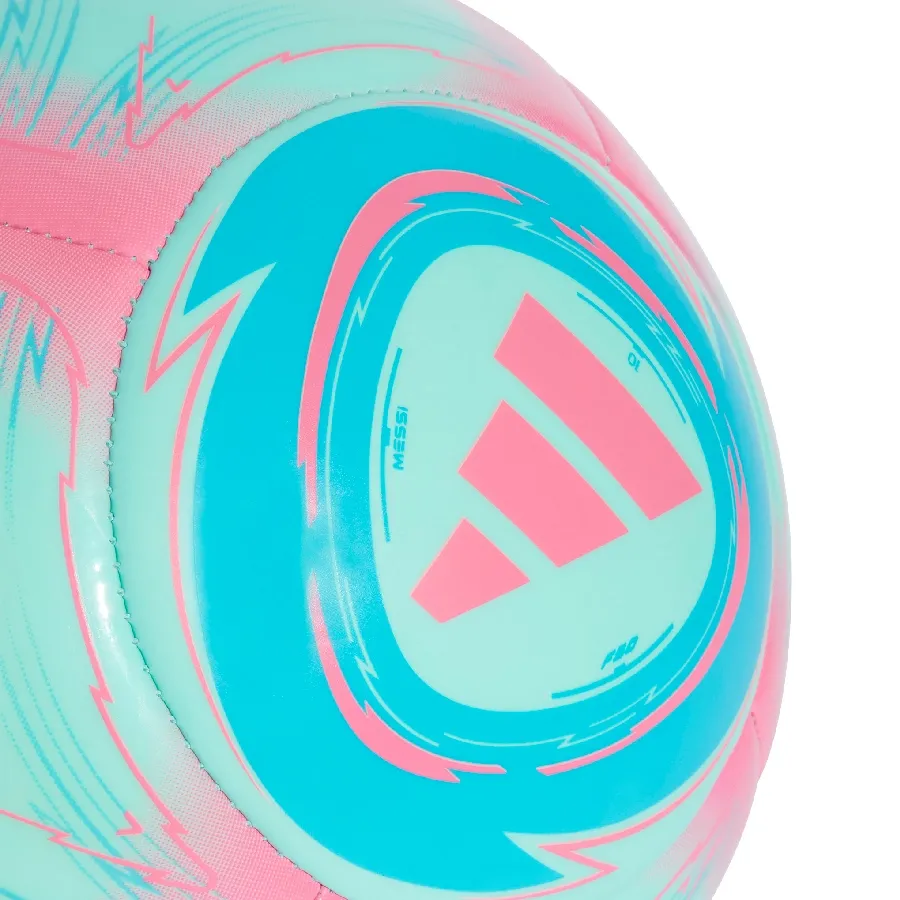 Imagen 1 de 3 de Pelota adidas Messi Club-AQUA/ROSA/TURQUESA