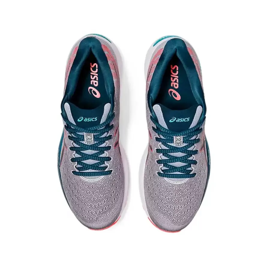 Imagen 4 de 6 de Zapatillas Asics Gel Cumulus 22-GRIS/NARANJA