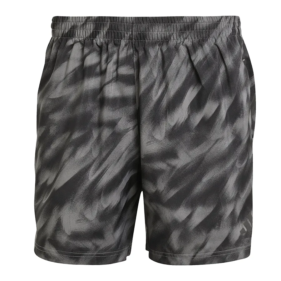 Imagen 4 de 5 de adidas Shorts  Integral Own The Run-GRIS/NEGRO