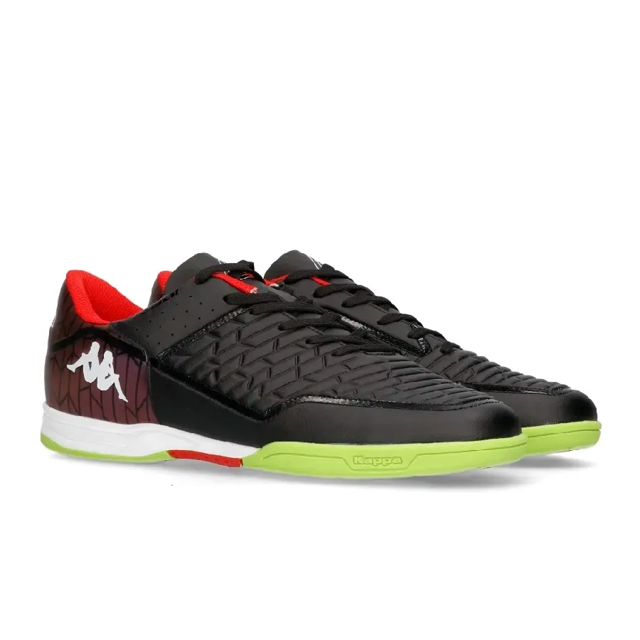 Imagen 3 de 5 de Botines Kappa Kombat Marsella Ic-NEGRO/ROJO/VERDE