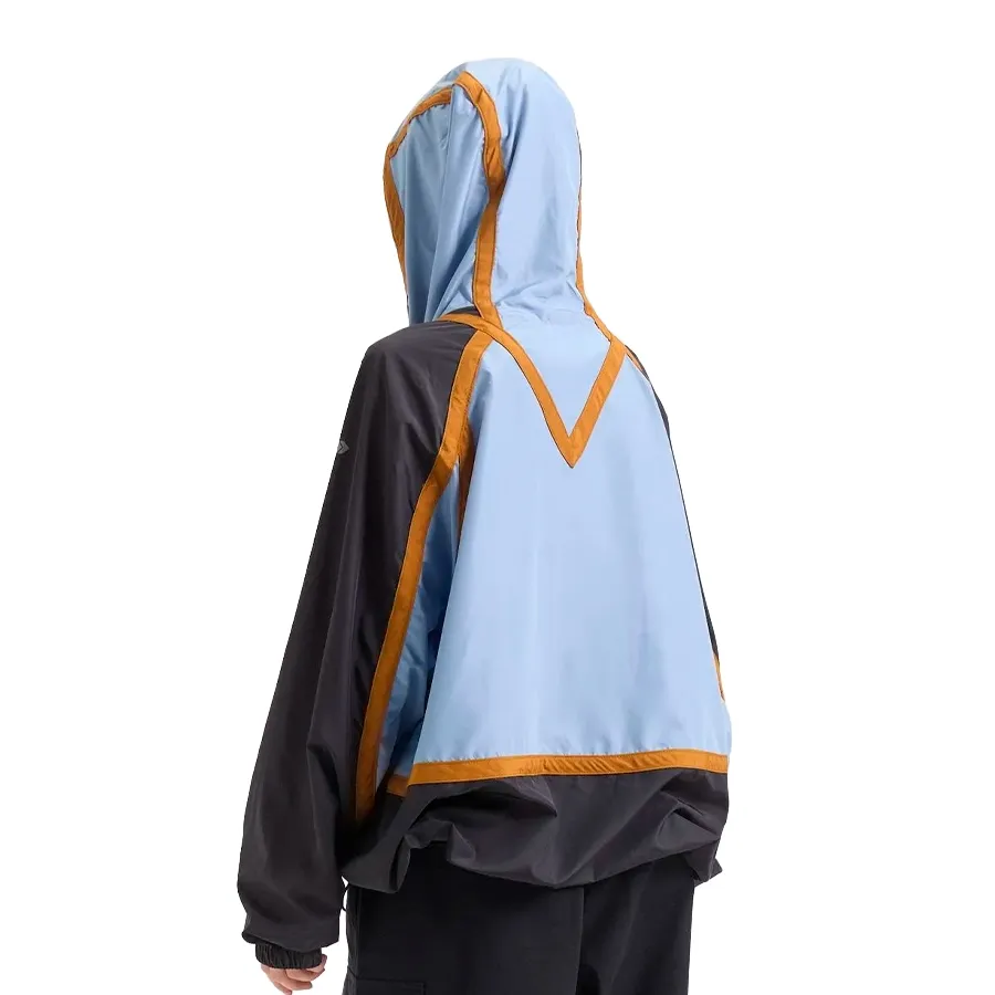 Imagen 2 de 4 de Campera Atomik Lines Windbreaker-CELESTE/NEGRO/TOSTADO