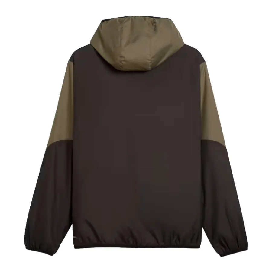 Imagen 3 de 5 de Campera Puma Tech Windbreaker-NEGRO/VERDE