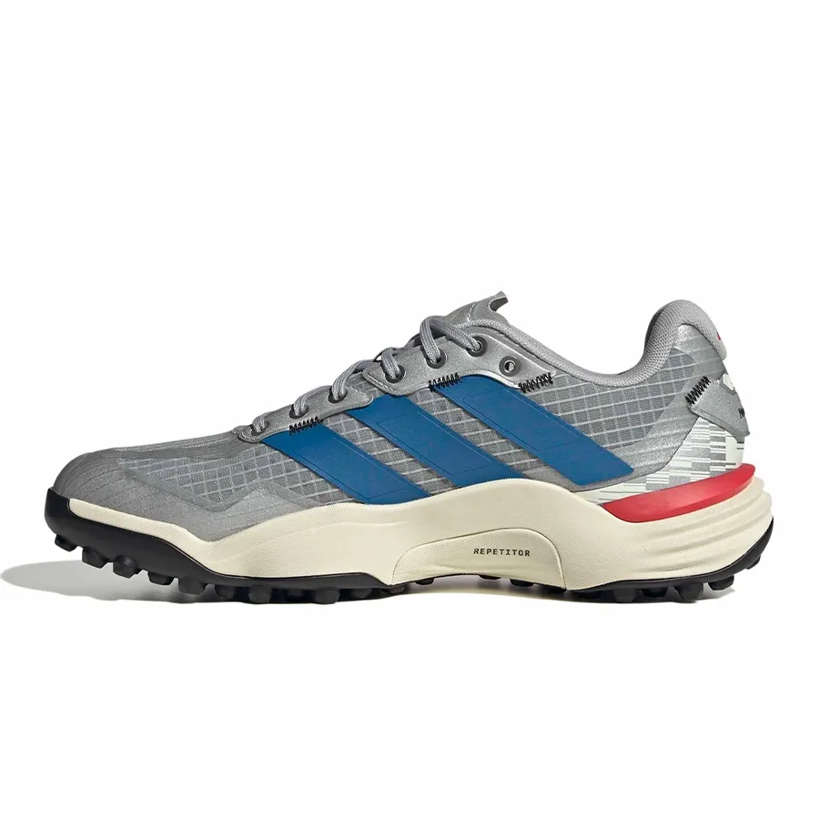 Imagen 2 de 7 de Zapatillas adidas Adipower Hockey 4-PLATA/AZUL/ROJO