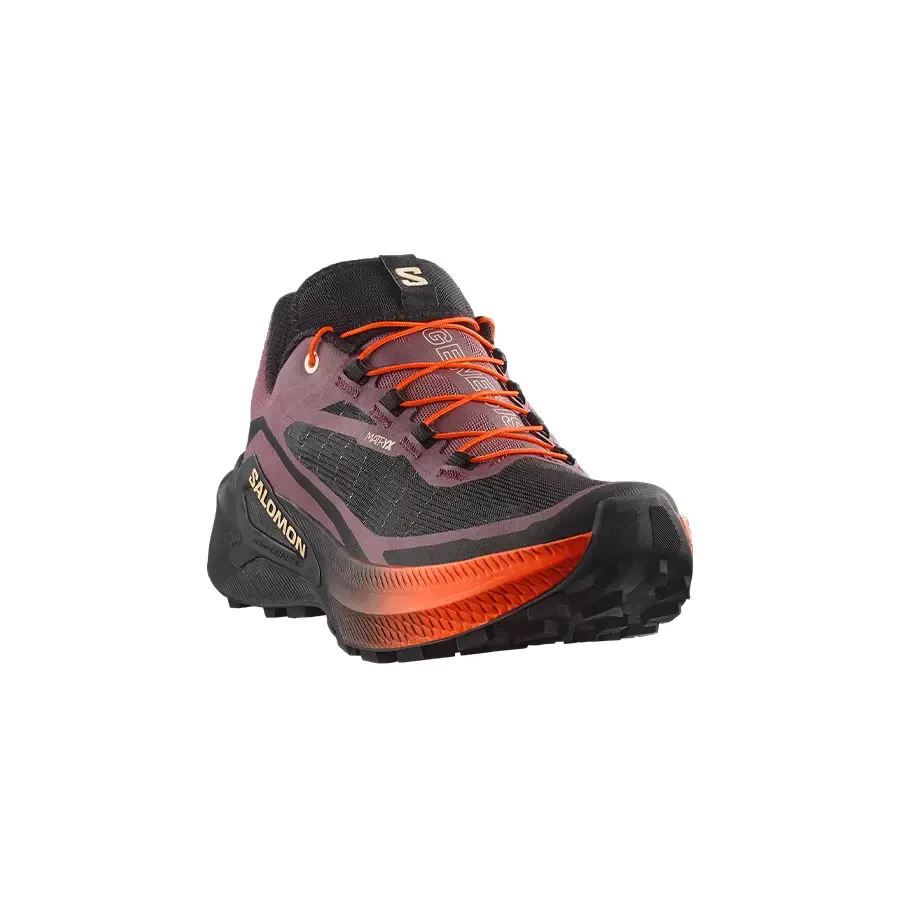 Imagen 1 de 6 de Zapatillas Salomon Genesis 2-VINO/NEGRO/NARANJA