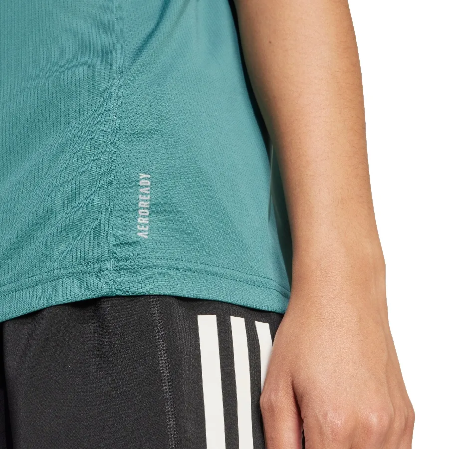 Imagen 4 de 5 de Remera adidas Run It-VERDE AGUA