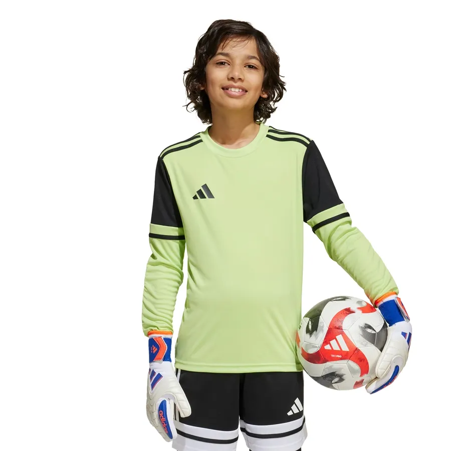 Imagen 4 de 5 de Camiseta adidas de arquero  Squadra 25-VERDE/NEGRO