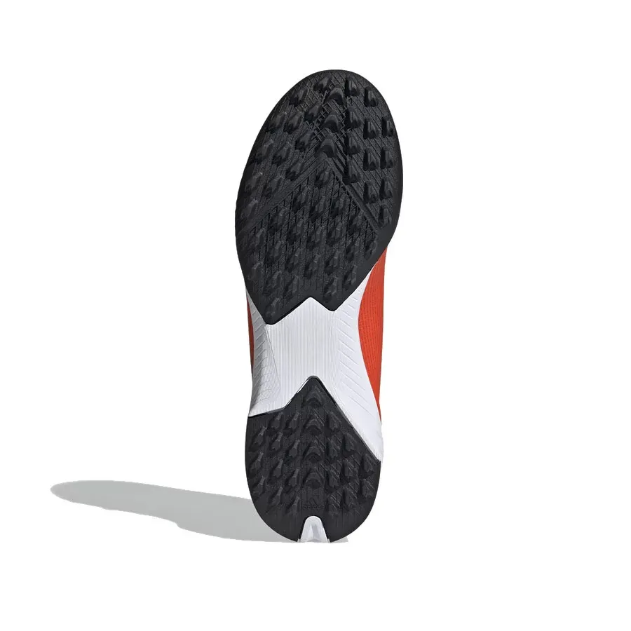 Imagen 3 de 7 de Botines adidas X Speedflow.3 Pasto sintético-ROJO/NEGRO/NARANJA