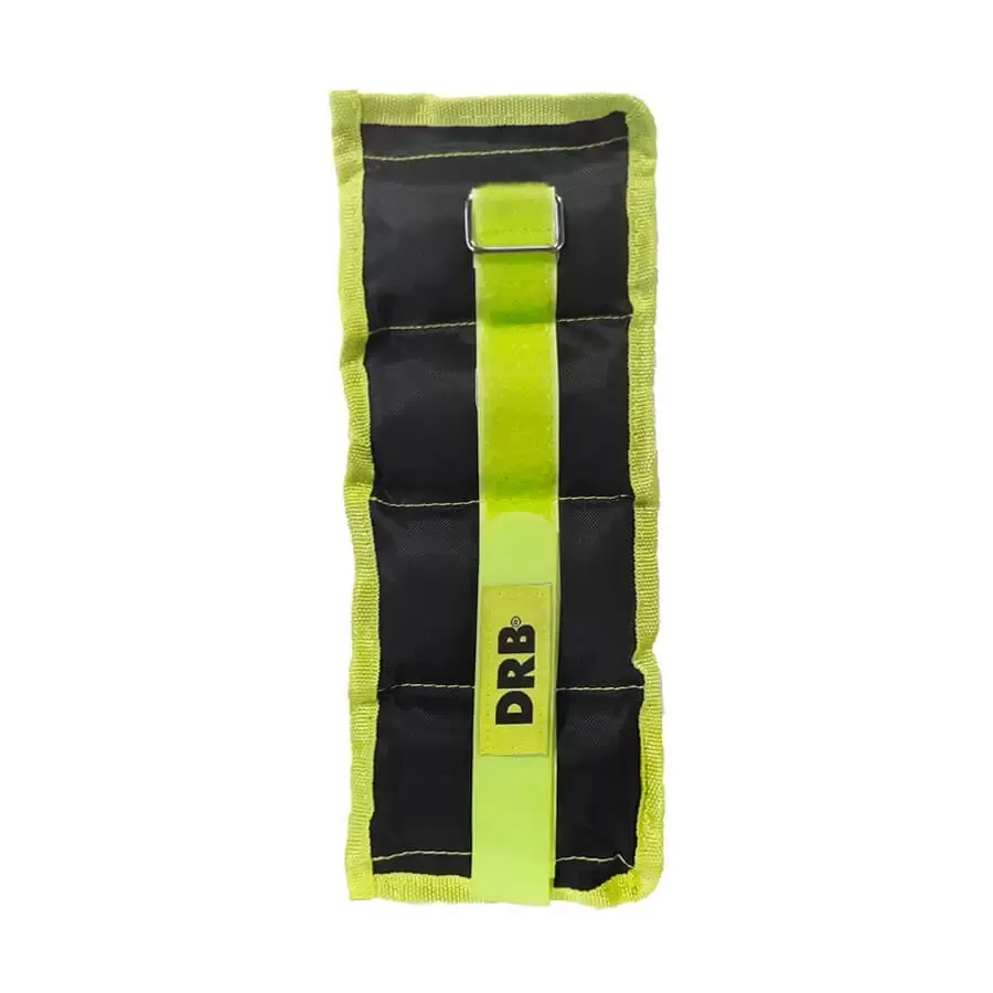 Imagen 1 de 3 de Par Pesas Tob Muñ 500gr Drb DRB-NEGRO/LIMA