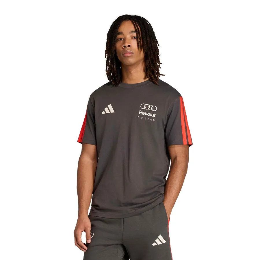 Imagen 0 de 5 de Remera adidas Audi Revolut-GRAFITO/ROJO