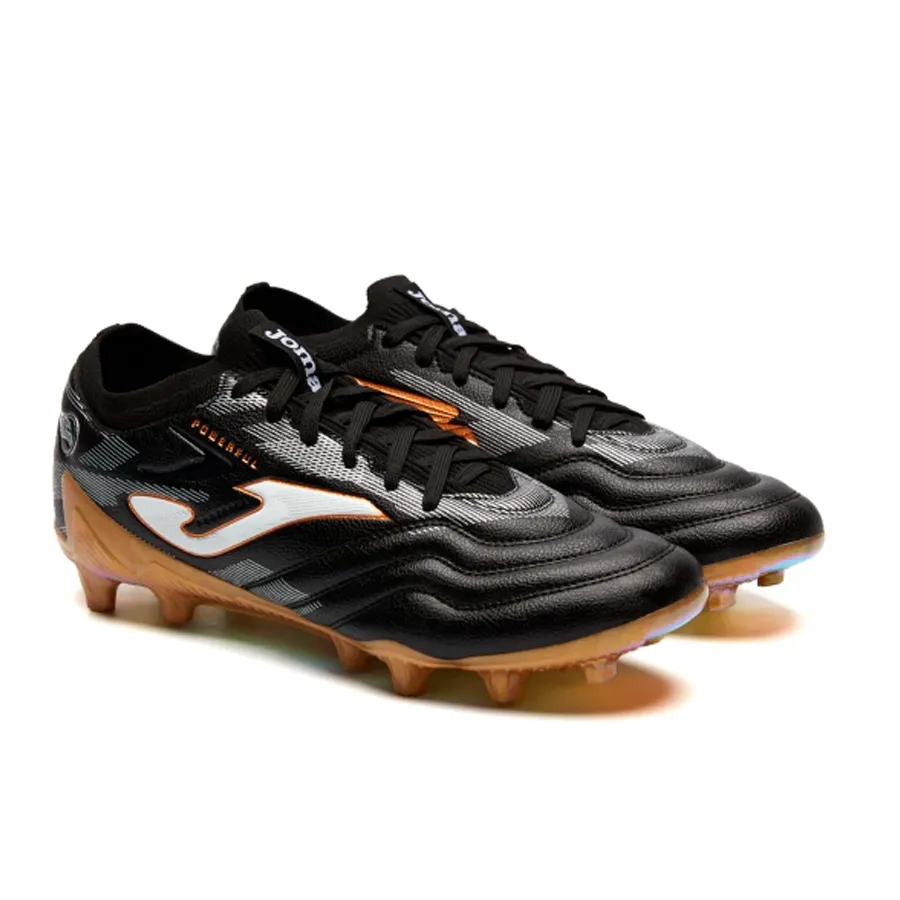 Imagen 5 de 7 de Botines Joma Powerful Cup FG-NEGRO/DORADO