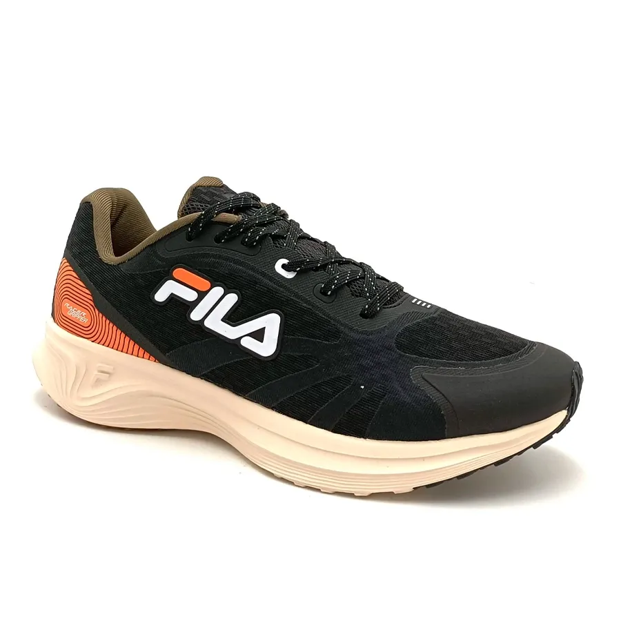 Imagen 1 de 4 de Zapatillas Fila Racer Gripper-NEGRO/NARANJA/BLANCO