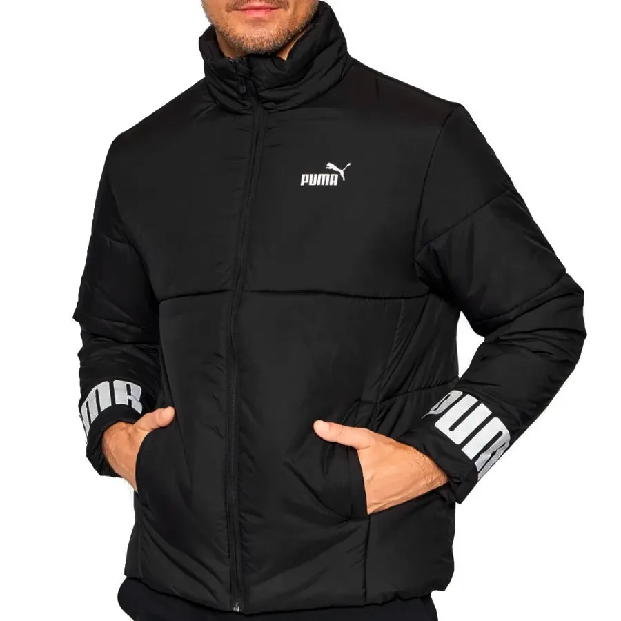 Imagen 2 de 4 de Campera Puma Acolchada Essentials+-NEGRO