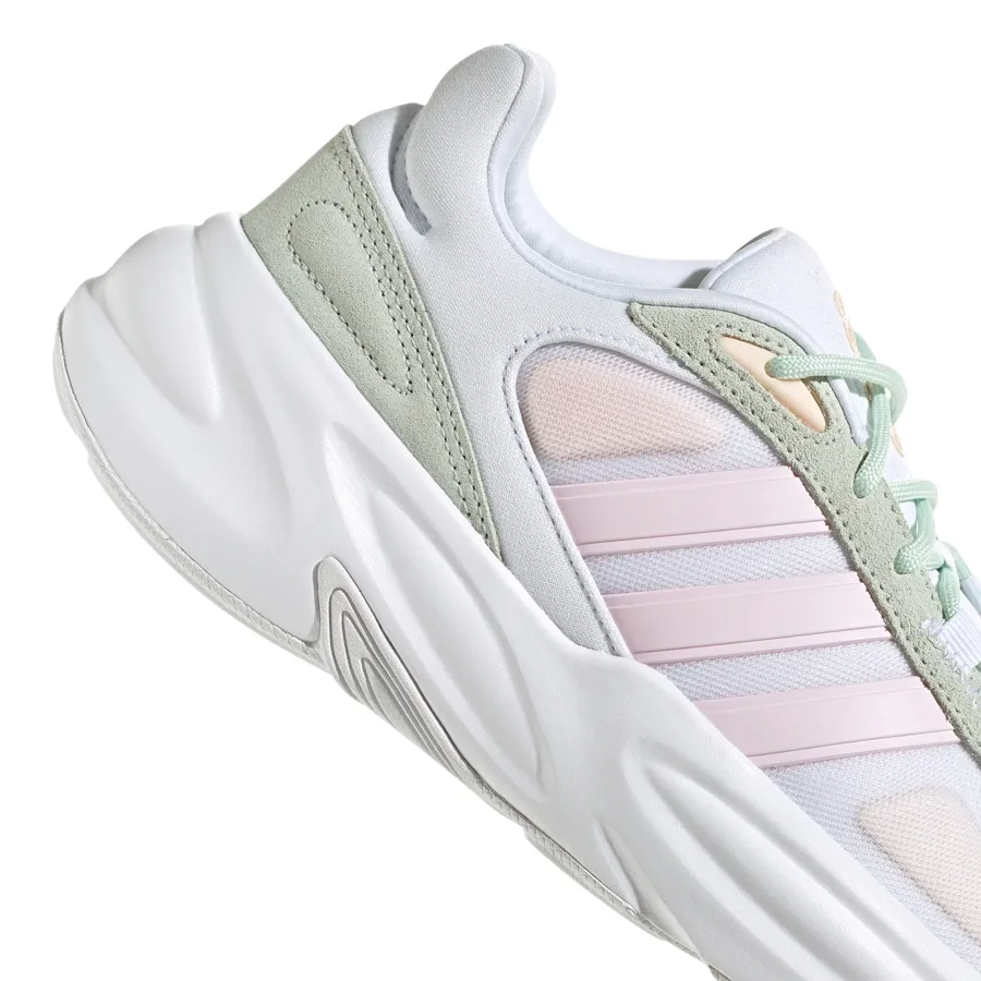 Imagen 5 de 7 de Zapatillas adidas Ozelle-BLANCO/VERDE/ROSA