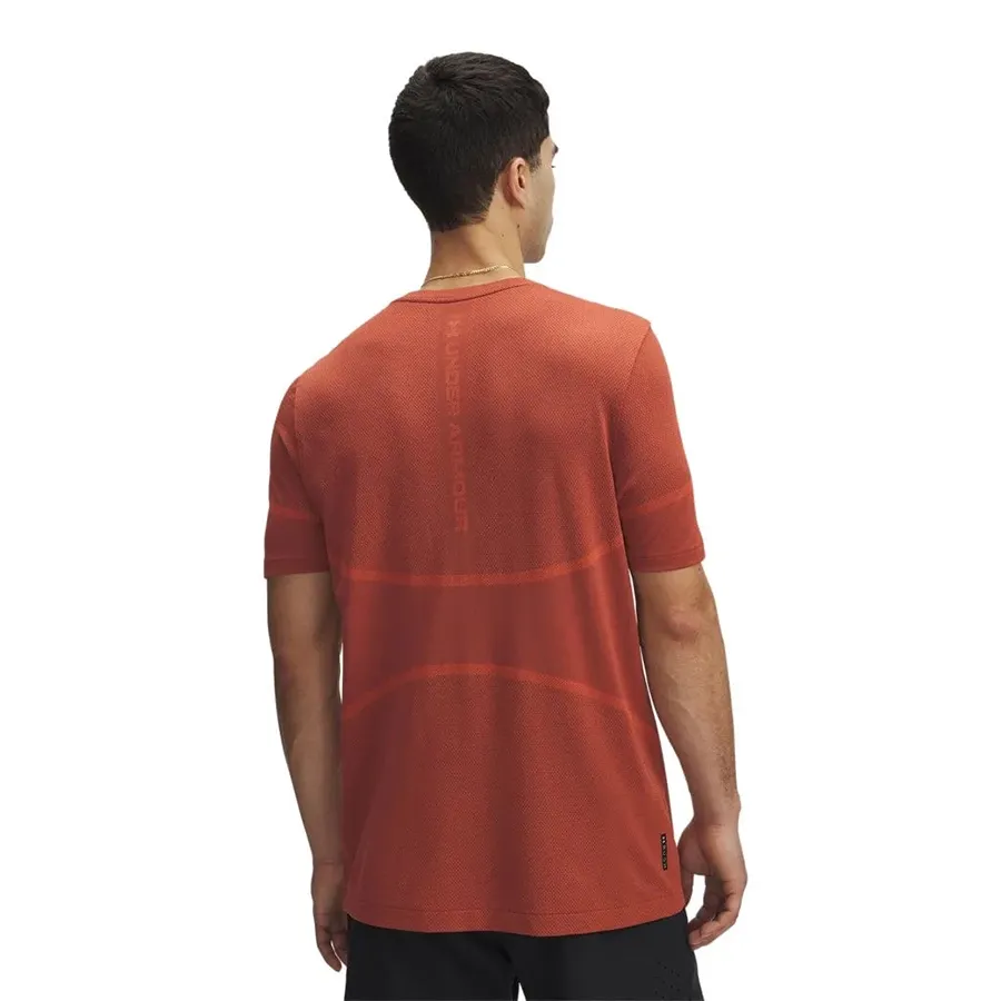 Imagen 1 de 3 de Remera Under Armour Vanish Elite Seamless Ss-NARANJA