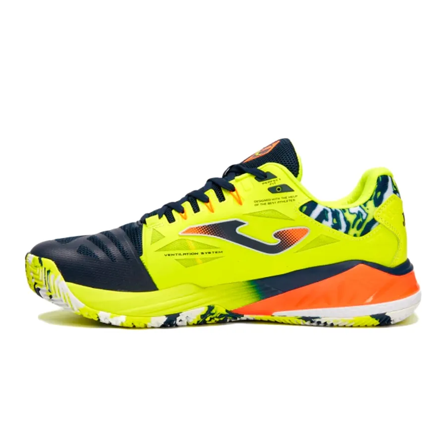 Imagen 1 de 6 de Zapatillas Joma Spin 2403-AMARILLO/NEGRO/NARANJA
