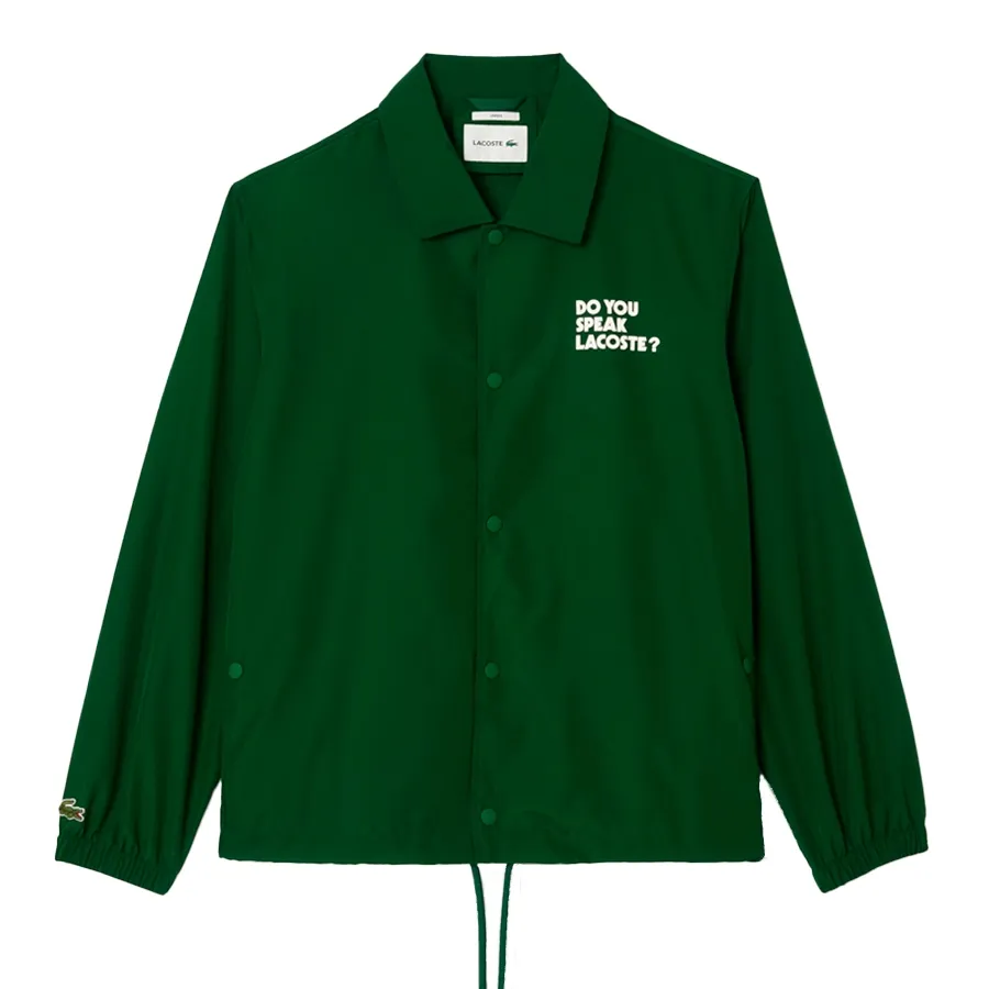 Imagen 0 de 3 de Campera Lacoste Deportiva-VERDE