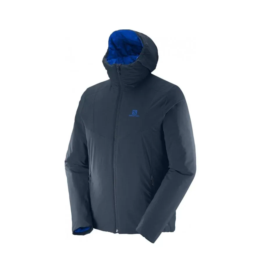 Imagen 0 de 2 de Campera Salomon Drifter Hoodie M-MARINO