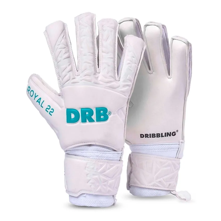 Imagen 0 de 5 de Guantes DRB Guante Royal 22 Pro-BLANCO/TURQUESA